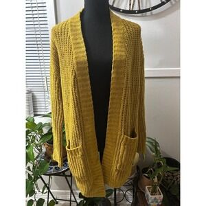 Express super soft‎ chenille Cardigan size small